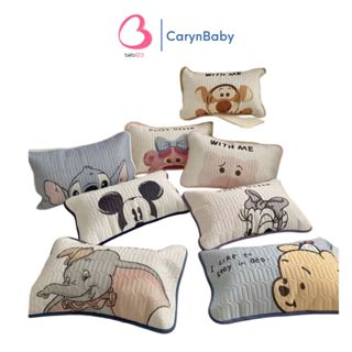  Gối điều hoà 5D Lót Lưới cho bé 2-10 tuổi gối tencel thoáng mát in hình cho bé CarynShop 
