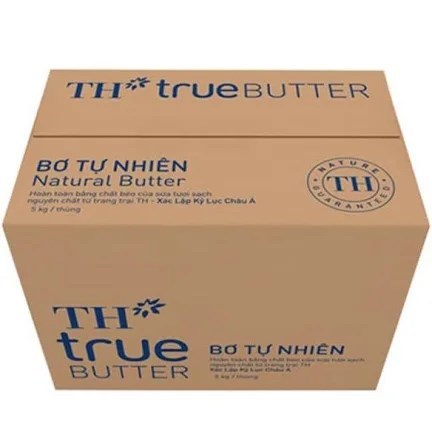 Bơ lạt tự nhiên TH True Butter 5kg - [Chỉ ship Hỏa tốc tại HN]   - Maycs3