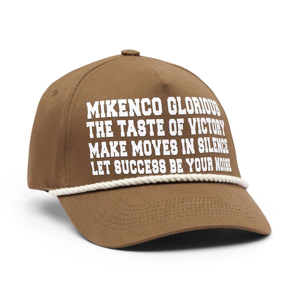 Mũ lưỡi trai MIKENCO Taste Of Victory Cap Brown