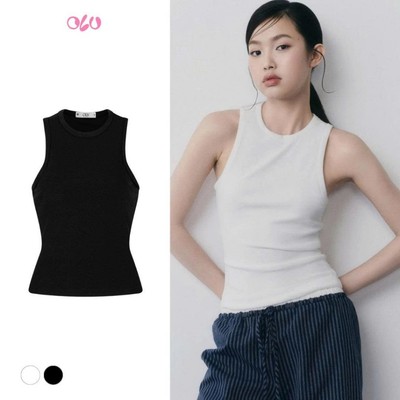 Áo thun ba lỗ OLV ôm body năng động basic Glitter Tank Top nhiều màu phù hợp đi chơi