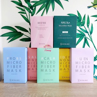    HỘP 10 MIẾNG   Mặt Nạ Vải Vi Sợi Micro Fiber Mask 3in1 Be Balance - 30g x 10 
