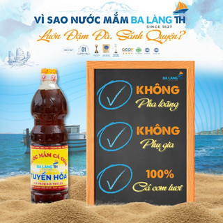 Nước Mắm Cá Cơm Ba Làng TH 800ml