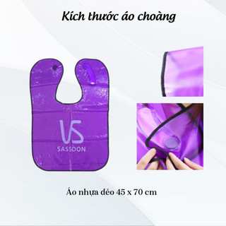 Áo choàng dùng khi nhuộm tóc