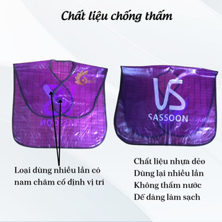 Áo choàng dùng khi nhuộm tóc