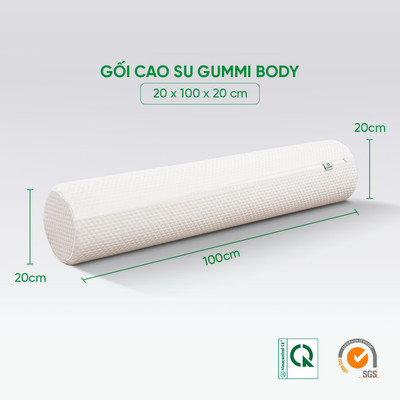 Gối ôm cao su Gummi Body - Ruột gối ôm, Gối cao su, gối ôm mát lạnh, gối ôm dài