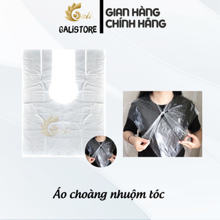 Áo choàng dùng để nhuộm tóc áo nilong