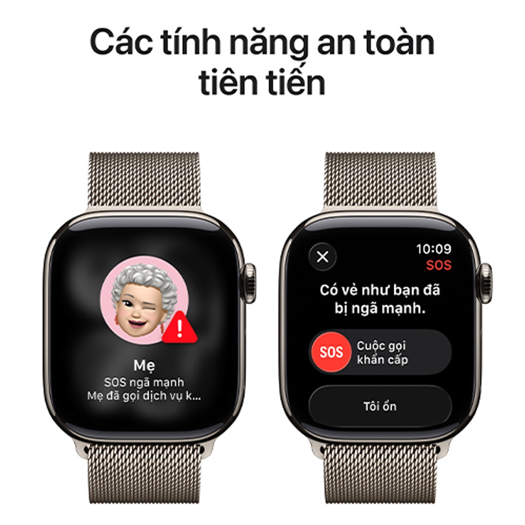 Apple Watch Series 11 Viền Titan Cellular 42mm Dây Milanese Chính hãng | BigBuy360 - bigbuy360.vn