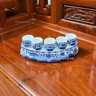 Kỷ chén thờ Hoa Sen - hàng kĩ (HK)