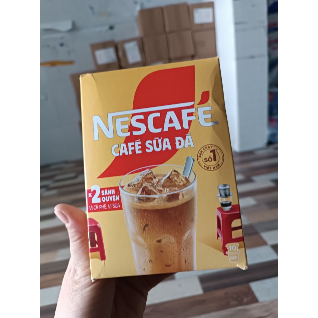 Hộp 10 gói NESCAFE Sữa Đá 3in1 (10 gói * 20g)