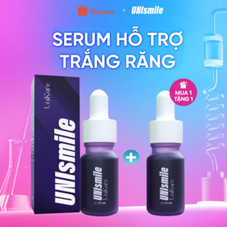  Serum Hỗ Trợ Trắng Răng Unismile Hỗ Trợ Cải Thiện Vàng Răng Unikare Dung Tích 10ml 
