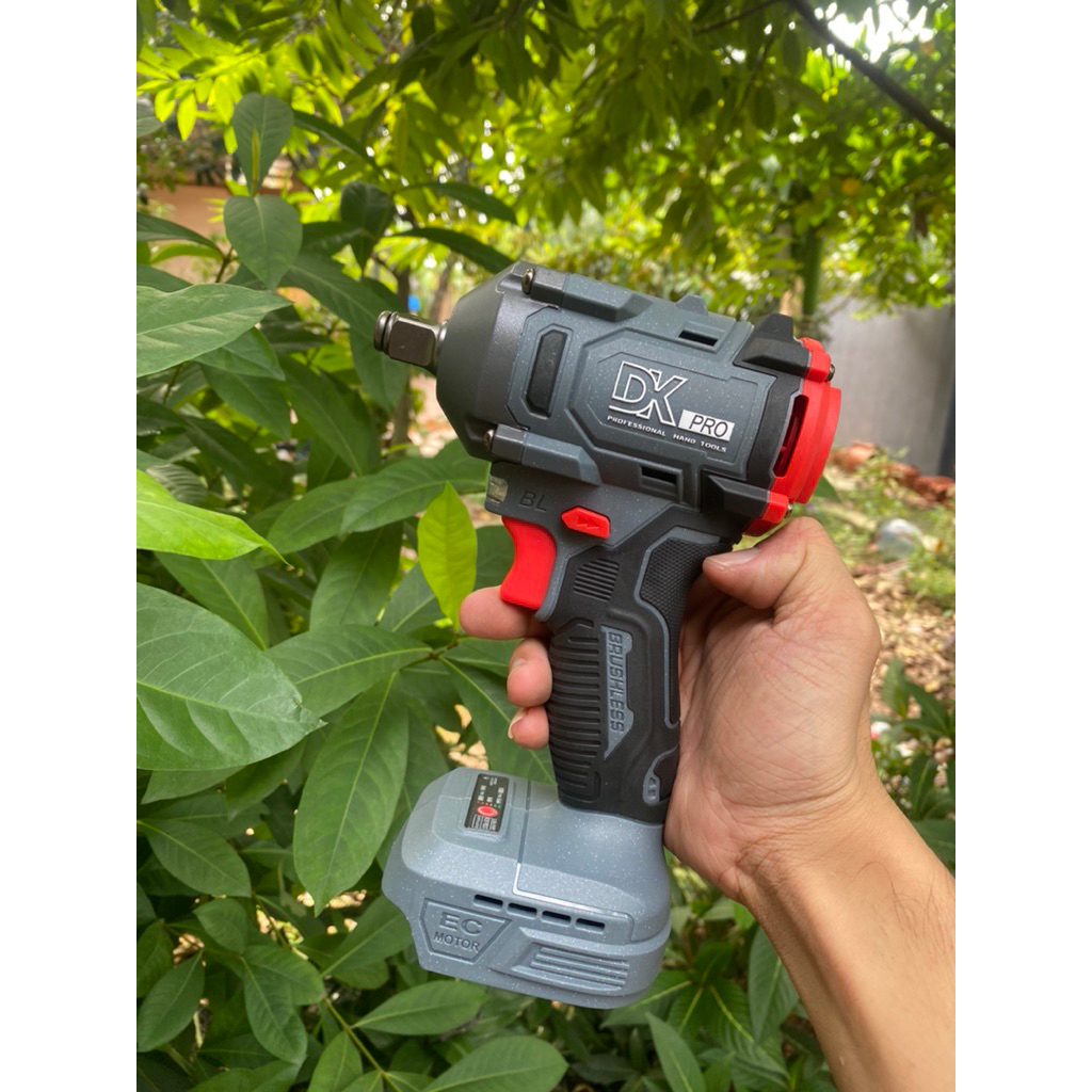 Thân máy siết bulong pin DK PRO, Lực siết 400NM, Không chổi than, Hàng chính hãng