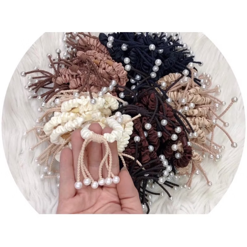 dây nơ buộc tóc  siêu dễ thương