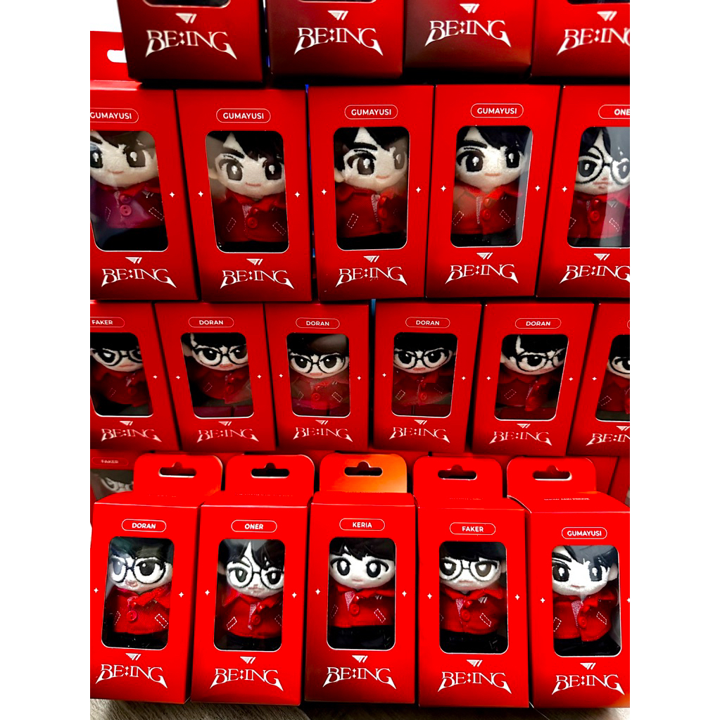 [HÀNG SẴN ] BST MÓC KHOÁ 10cm T1-25 (T1 Players Plushie)