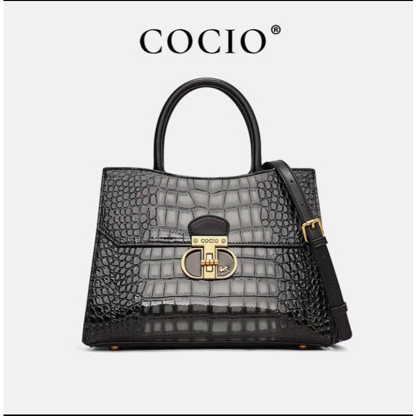 #075 Túi xách công sở cao cấp CoCio.Thiết kế độc đáo,sang trọng ,quý phái.Chất liệu da bò