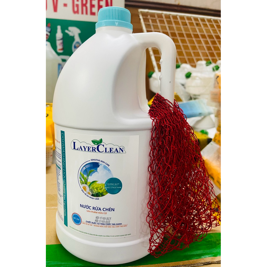 Nước rửa chén hữu cơ Layer Clean