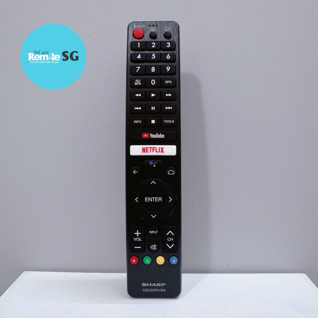 REMOTE ĐIỀU KHIỂN TIVI SHARP GIỌNG NÓI