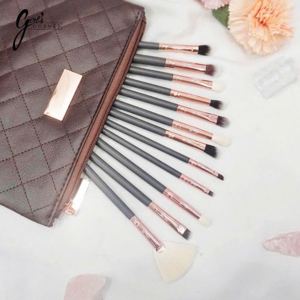 Bộ cọ mắt Feather B Eye Set Brown (Nâu)