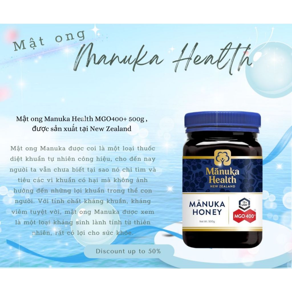 Mật Ong MANUKA HONEY