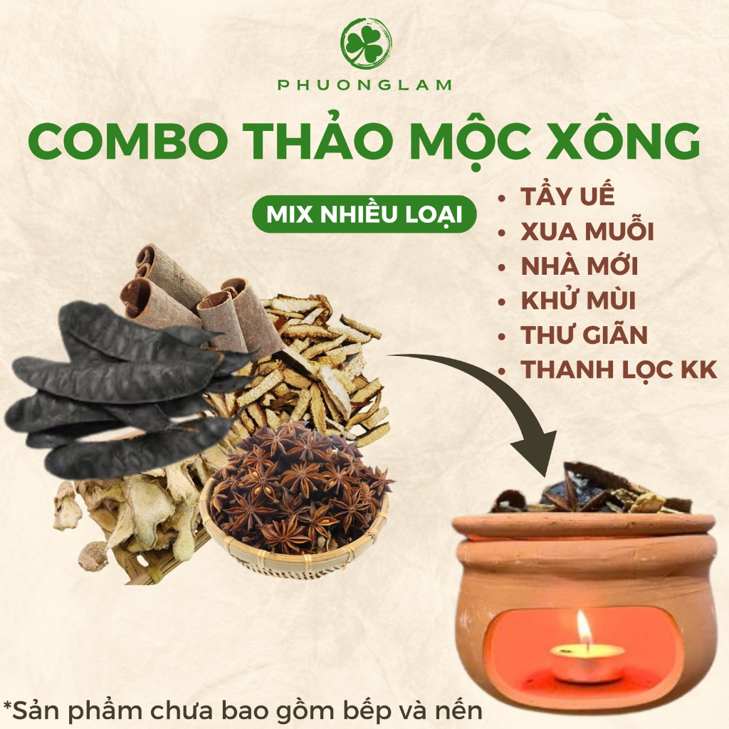 Thảo mộc xông nhà Phương Lâm thanh tẩy xua côn trùng