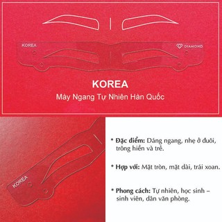 Khuôn Tự Vẽ Lông Mày Siêu Xinh, Siêu Hot 2026 - Khuôn Chuẩn + Dáng Hot Trend
