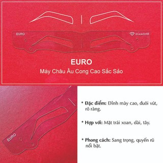 Khuôn Tự Vẽ Lông Mày Siêu Xinh, Siêu Hot 2026 - Khuôn Chuẩn + Dáng Hot Trend