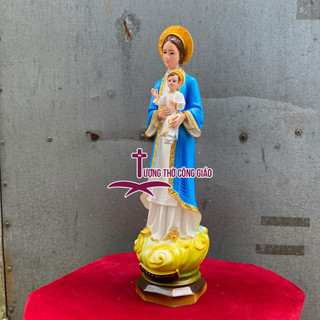Tượng Đức Mẹ La Vang 40cm composite cao cấp