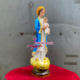 Tượng Đức Mẹ La Vang 40cm composite cao cấp