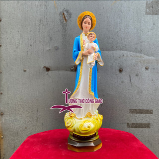 Tượng Đức Mẹ La Vang 40cm composite cao cấp