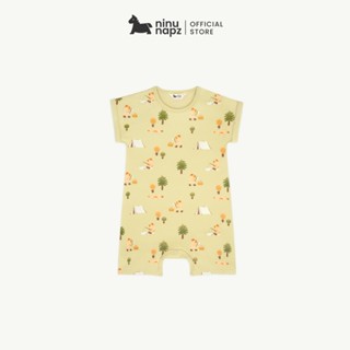  NinuNapz - Áo liền quần ngắn tay cao cấp cho bé từ 6M-24M - Vải sợi tre pha cotton siêu mềm mịn êm ái 