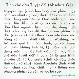 Tinh dầu hoa Diên Vĩ Iris Root Essential Oil (Orris)