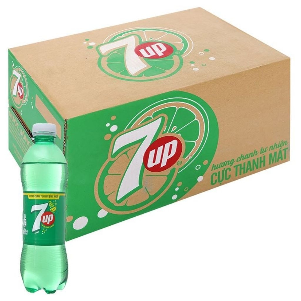 Nước Ngọt 7Up Thùng 24 Chai 330ml