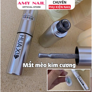  Sơn Gel Mắt Mèo Kim Cương HUAXI – Hiệu Ứng Ánh Sáng 9D Cầu Vồng Gel Từ Tính Cao Cấp – AMY NAIL 