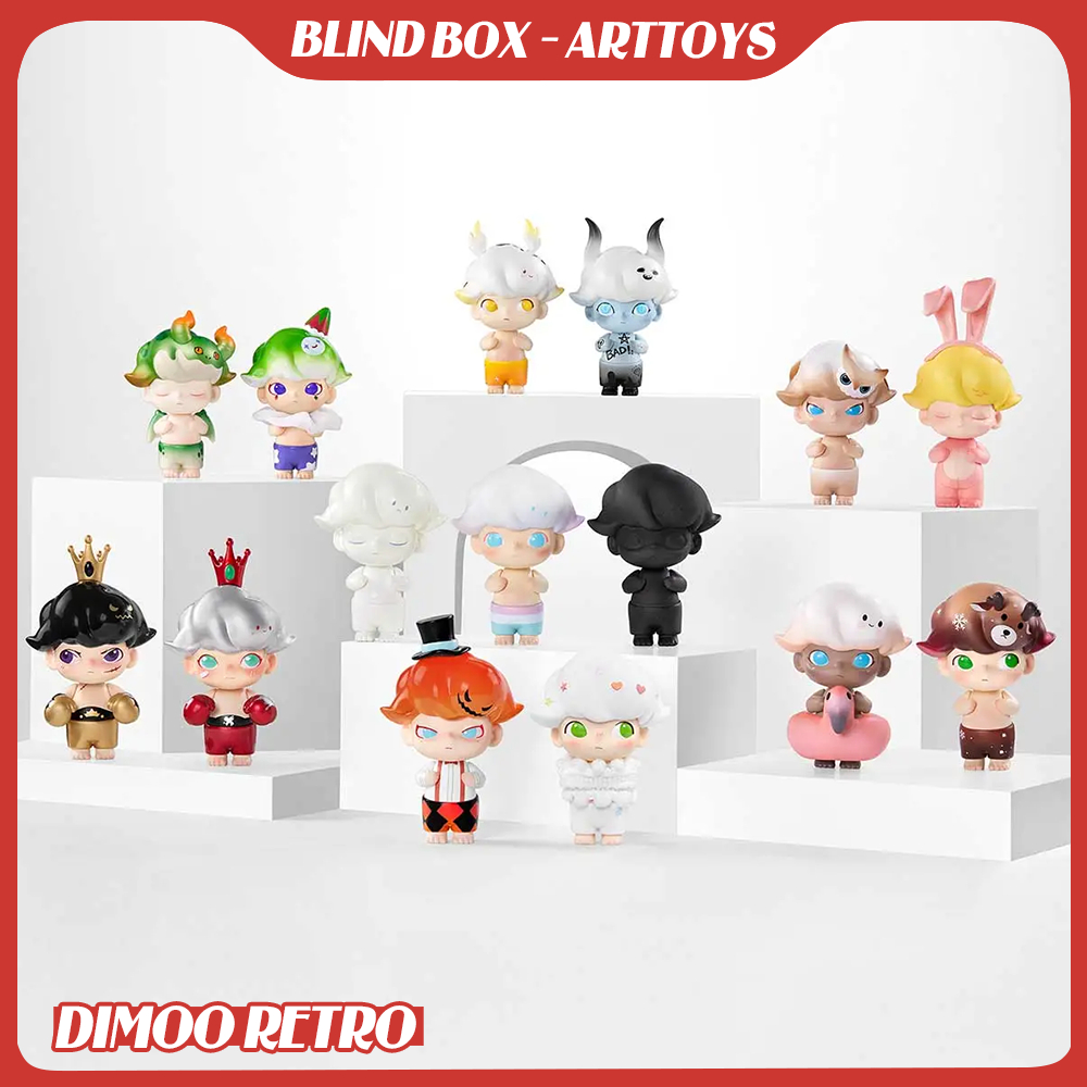 MÔ HÌNH BLIND BOX DIMOO RETRO - CHÍNH HÃNG POPMART