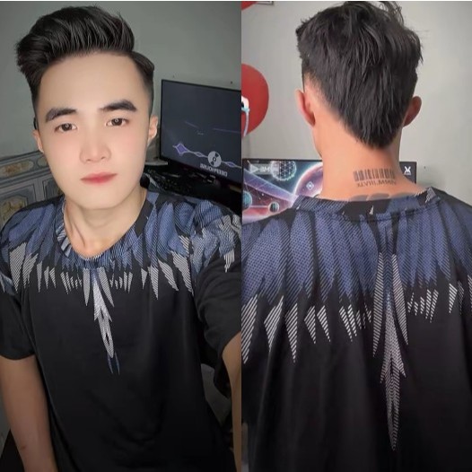Áo thun cánh chim Đại Bàng dành cho các boy phố,Girl phố sang xịn-Áo thun unisex nam nữ in Cánh Đại 