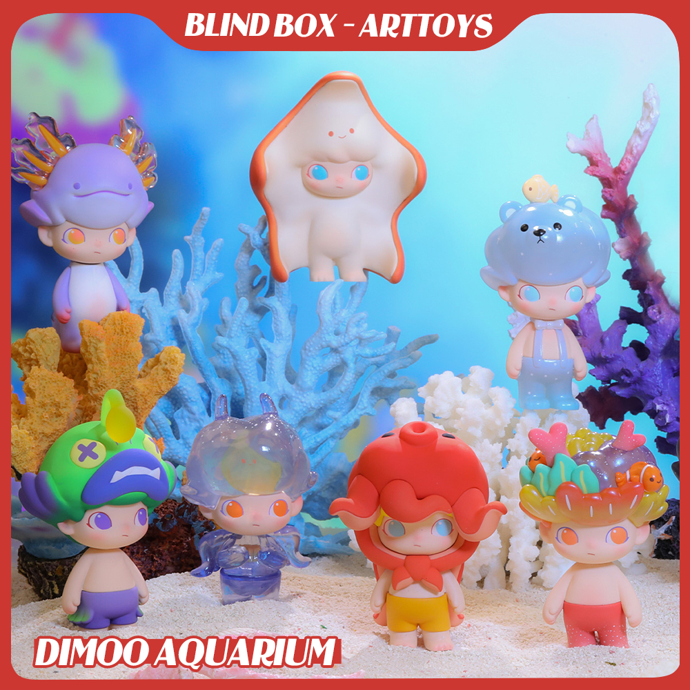 MÔ HÌNH BLIND BOX DIMOO AQUARIUM - CHÍNH HÃNG POPMART