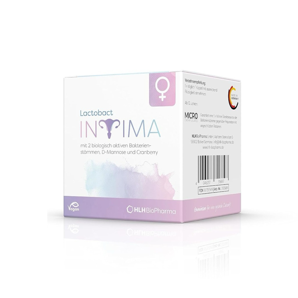 Lactobact Intima men lợi khuẩn vi sinh phụ nữ 30 viên