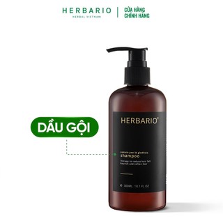  Dầu gội vỏ bưởi và bồ kết Herbario 300ml 
