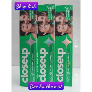 Kem đánh răng closeup bạc hà (3 cây x230g)