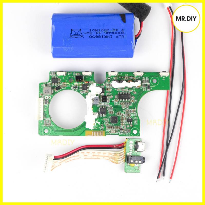 Mạch loa bluetooth Soundbox_Extreme tháo máy 12w x 2 Có TWS, kèm 2s 7.4V