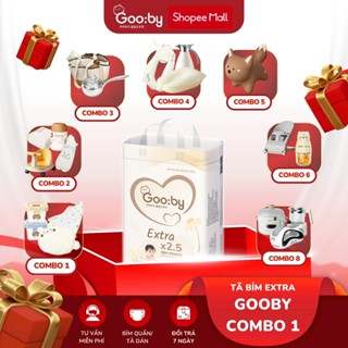 Tã bỉm quần dán Gooby Siêu mỏng mềm mại chống tràn an toàn siêu thấm hút size NB S M L XL XXL XXXL  cho bé 5 - 30KG 