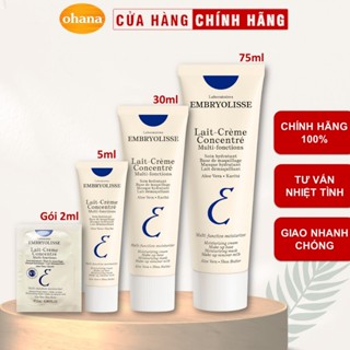  Kem Dưỡng Ẩm Sáng Bóng Siêu Phục Hồi Da Embryolisse Lait Creme Concentre  2ml 30ml 75ml  