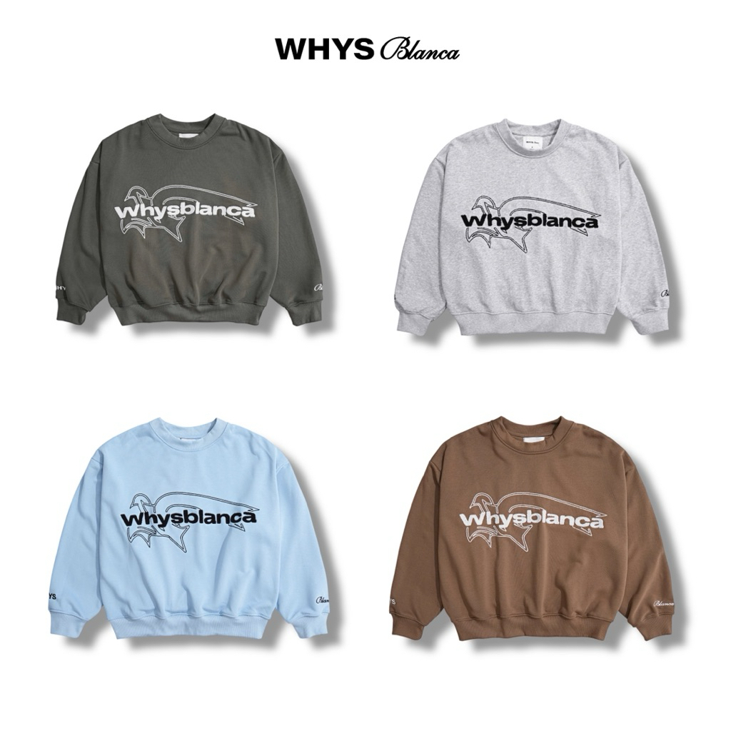 WHYS SWEATER - Áo sweater thêu Why blanca.