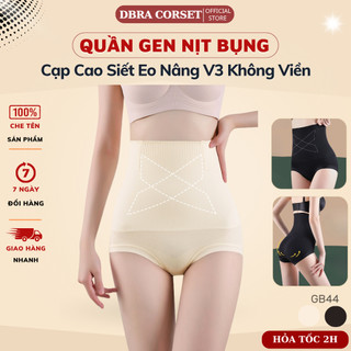  Quần Gen Nịt Bụng Cạp Cao Siết Eo Nâng Mông Định Hình Cotton Chống Cuộn DBRA CORSET GB.44 