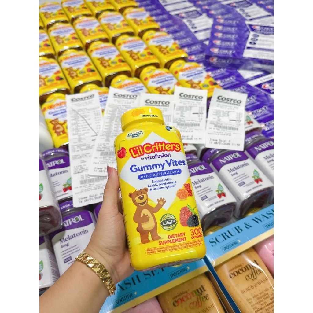 Kẹo dẻo bổ sung Vitamin L'il Critters Gummy Vites - Kẹo Gấu Vitamin