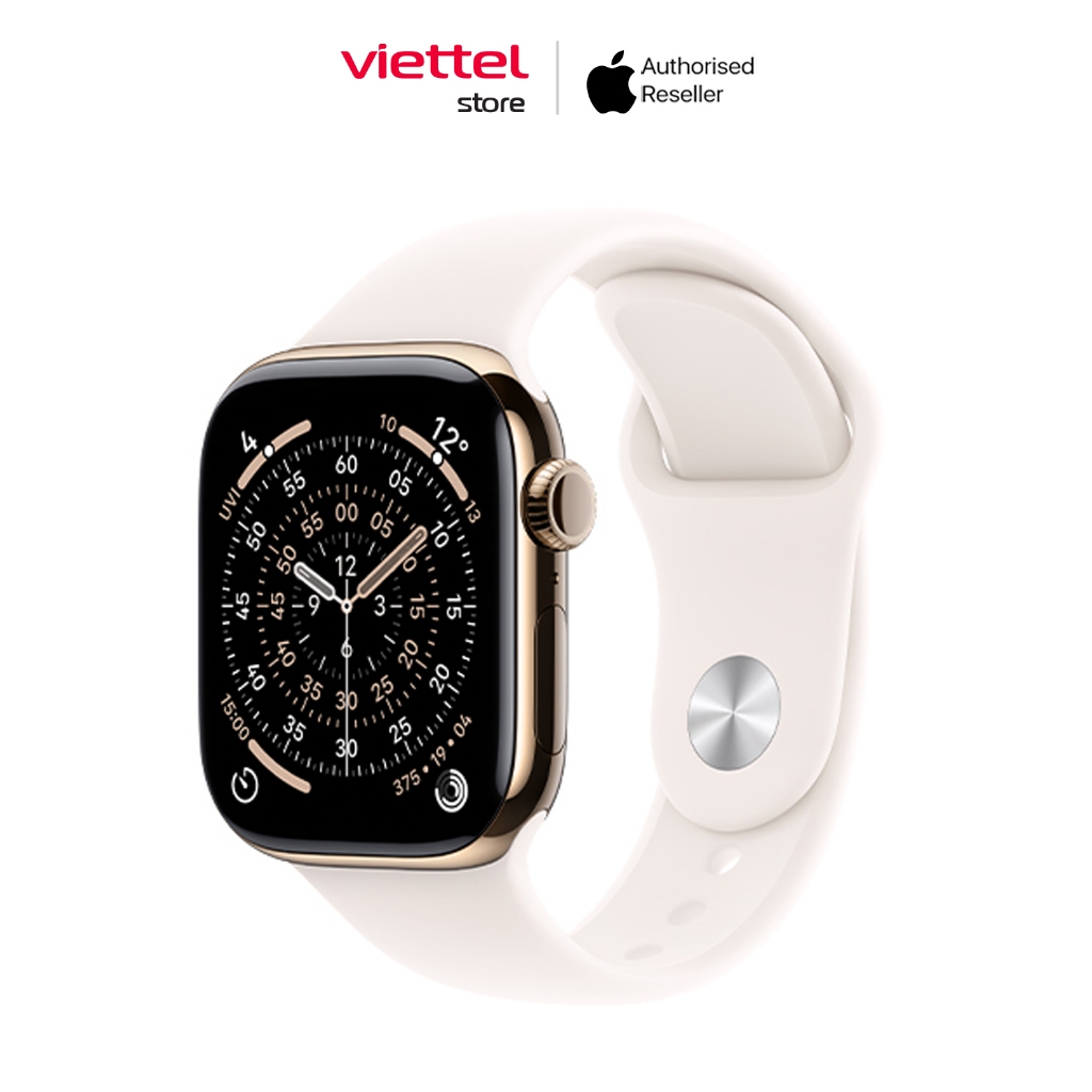 Apple Watch Series 11 Viền Titan Cellular 42mm Dây cao su S/M Chính hãng | BigBuy360 - bigbuy360.vn