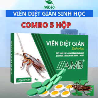 Thuốc diệt gián sinh học AMB, Viện Hàn lâm khoa học Việt Nam, diệt tận gốc tất cả các loại gián hiệu quả