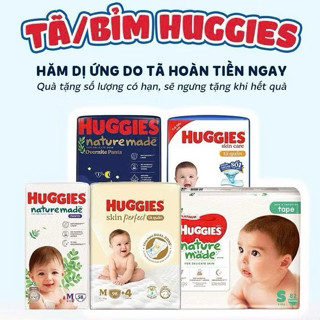  TÃ QUẦN HUGGIES MEGA SKIN CARE  HUGGIES NATURE MADE Mẫu mới 