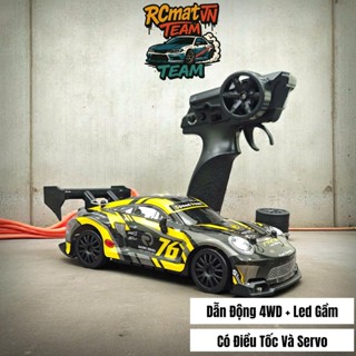 [NEW 2025] Xe Điều Khiển Mini Drift Maxpro Bluetooth Servo Và Điều Tốc 1:24 +30km/h tốc độ cao, có đèn gầm