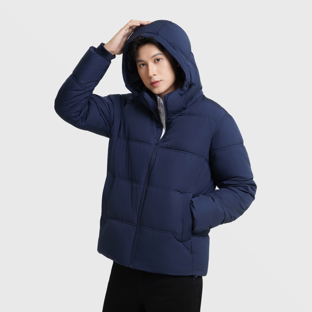 Áo khoác chần bông nam CANIFA áo khoác phao siêu ấm chống thấm nước 8OT25W017 | BigBuy360 - bigbuy360.vn