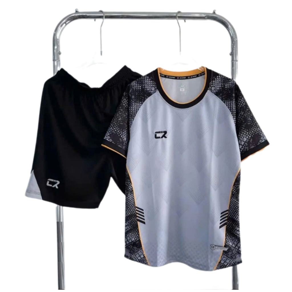 [ KLG - CR SPORT ] Nhận in tên + số áo theo yêu cầu . Chất thun lạnh mềm mịn thoáng mát thấm hút mồ 